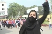 مقاومت زنان مسلمان محجبه هندی  در برابر دولت و تندروها 