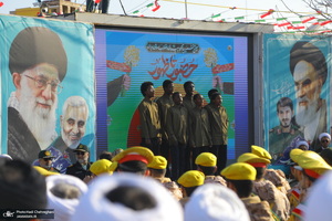 مراسم آغاز دهه فجر در بیت حضرت امام خمینی (س) در قم
