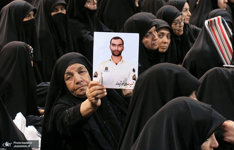 مراسم عزاداری شب تاسوعای حسینی در حسینیه امام خمینی