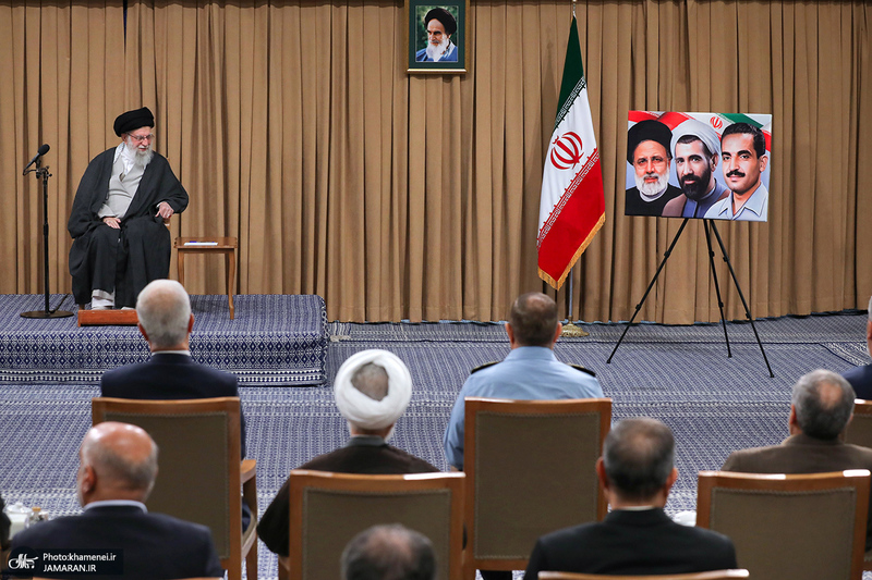 دیدار رئیس‌جمهور و اعضای هیئت دولت با رهبر معظم انقلاب