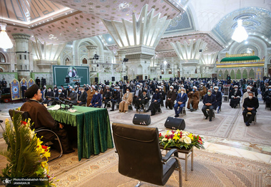 مراسم چهارمین سالگرد رحلت آیت الله هاشمی رفسنجانی(ره) در حرم مطهر امام-1