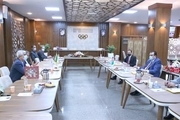نشست مشترک مسئولین ورزش کشور افغانستان با رئیس و مدیران آکادمی ملی المپیک

