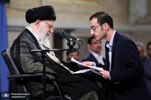 دیدار جمعی از دانشجویان و نمایندگان تشکلهای دانشجویی با رهبر معظم انقلاب اسلامی