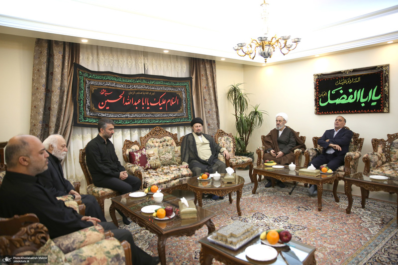 حضور سید حسن خمینی در منزل مرحوم حجت الاسلام و المسلمین حسینعلی نیری