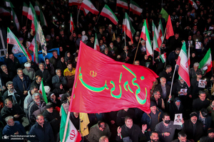 اجتماع حمایت از رزمندگان در مقابله با دشمن آمریکایی - صهیونی در پرند-۱