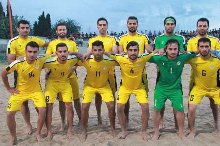 صعود تیم شهریار ساری به رده دوم جدول مسابقات لیگ برتر فوتبال ساحلی کشور