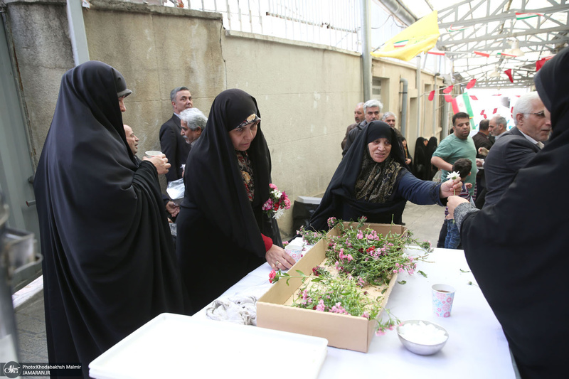 مراسم سی و سومین سالگرد شهدای گردان علی اکبر (ع) در حسینیه جماران‎‎
