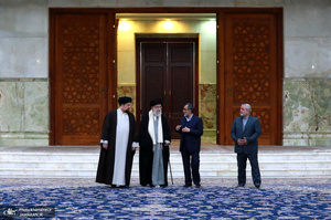 حضور رهبر معظم انقلاب در مرقد مطهر امام خمینی(س) و گلزار شهیدان