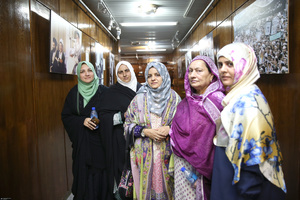 بازدید میهمانان خارجی مراسم بزرگداشت امام از جماران