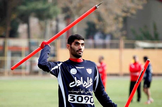 مصدومیت جزیی محمد انصاری در تمرین پرسپولیس