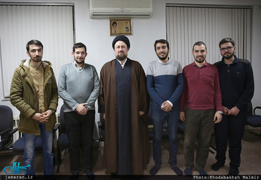 دیدار اعضای شورای مرکزی انجمن اسلامی دانشجویان دانشگاه تهران و علوم پزشکی تهران با سید حسن خمینی