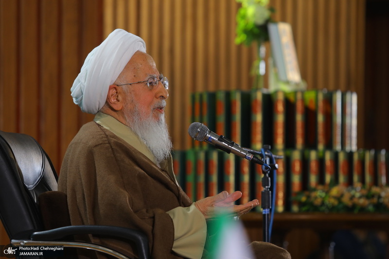 مراسم رونمایی از مجموعه 80 جلدی تفسیر «تسنیم» اثر آیت‌الله العظمی جوادی آملی