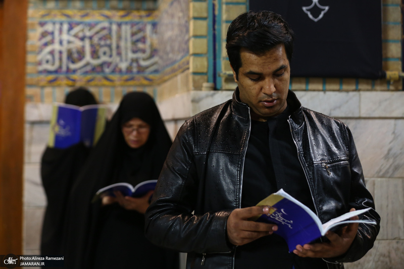 مراسم احیای شب بیست و یکم ماه رمضان در حرم مطهر امام رضا (ع)