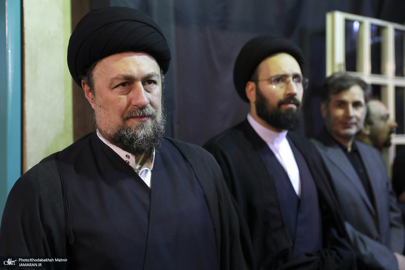 مراسم بزرگداشت همسر آیت الله موسوی بجنوردی (ره) در حسینیه شماره یک جماران-3
