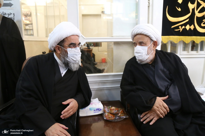 مراسم شهادت امام حسن مجتبی(ع) در بیت آیت الله العظمی فاضل لنکرانی(ره)