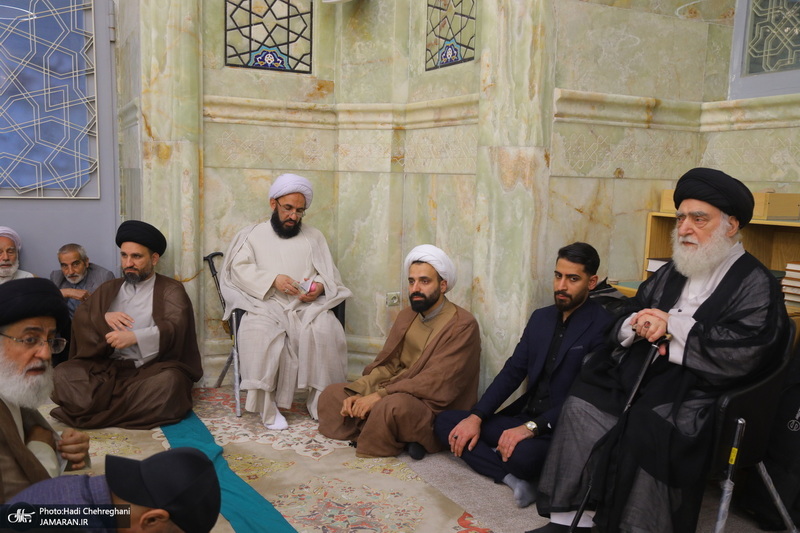 مراسم شانزدهمین سالگرد ارتحال آیت الله بهجت‎ (ره) در قم