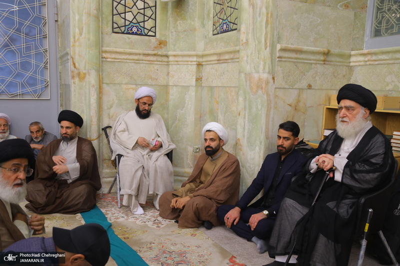 مراسم شانزدهمین سالگرد ارتحال آیت الله بهجت‎ (ره) در قم
