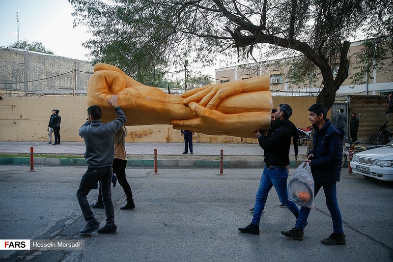 تشییع باشکوه پیکر مطهر شهید حاج قاسم سلیمانی در اهواز