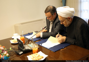 بازدید سید حسن خمینی از موسسه فرهنگی اکو-2