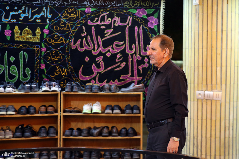 مراسم عزاداری شب تاسوعای حسینی در دارالزهرا (س)