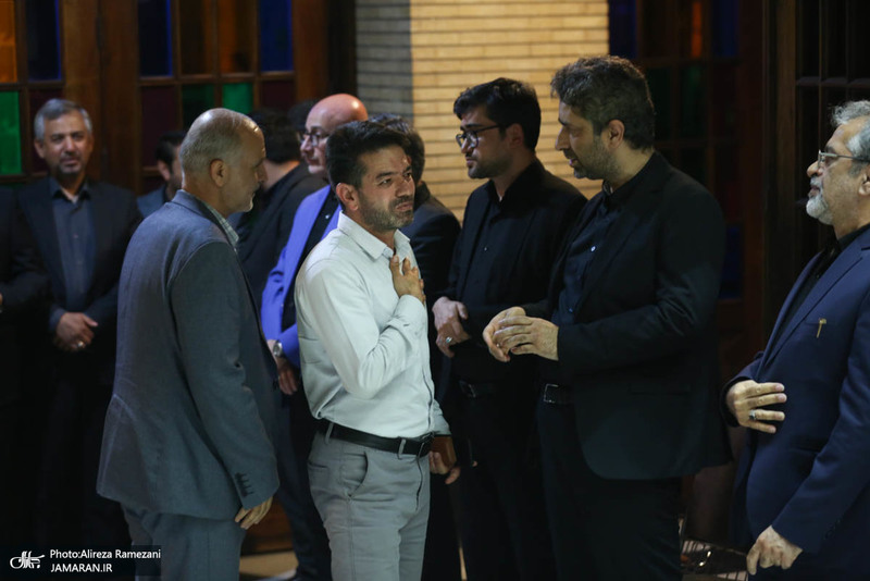 مراسم ختم مادر مهدی طباطبایی