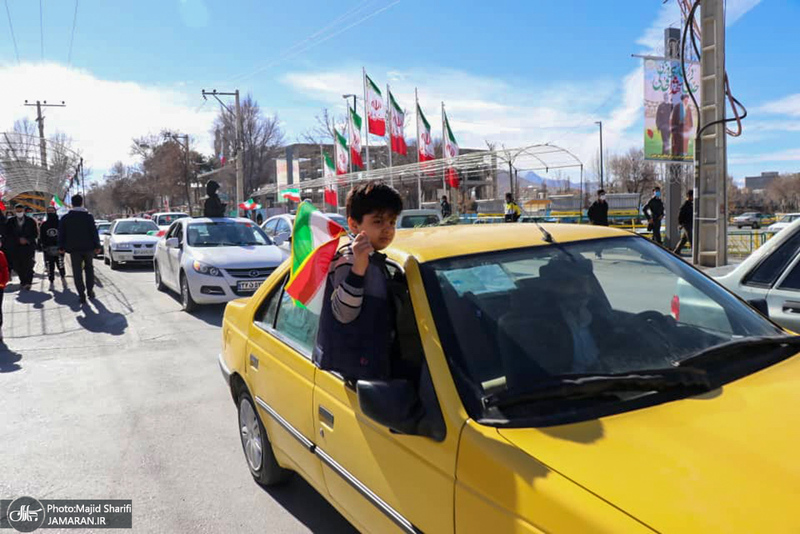 راهپیمایی 22 بهمن در خمین