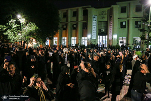 احیای شب بیست و یکم ماه مبارک رمضان در دانشگاه تهران