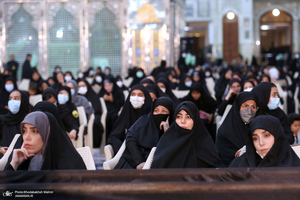 مراسم عزاداری شب عاشورای حسینی (ع) در حرم امام خمینی (س)