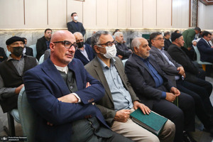 مراسم ختم مادر عباس عبدی