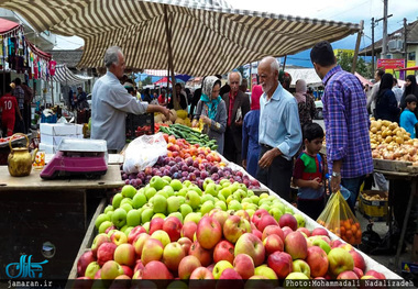 چهارشنبه بازار روستای سلیمان آباد تنکابن