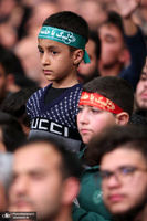 عزاداری شام شهادت حضرت فاطمه زهرا (س) در حسینیه امام خمینی
