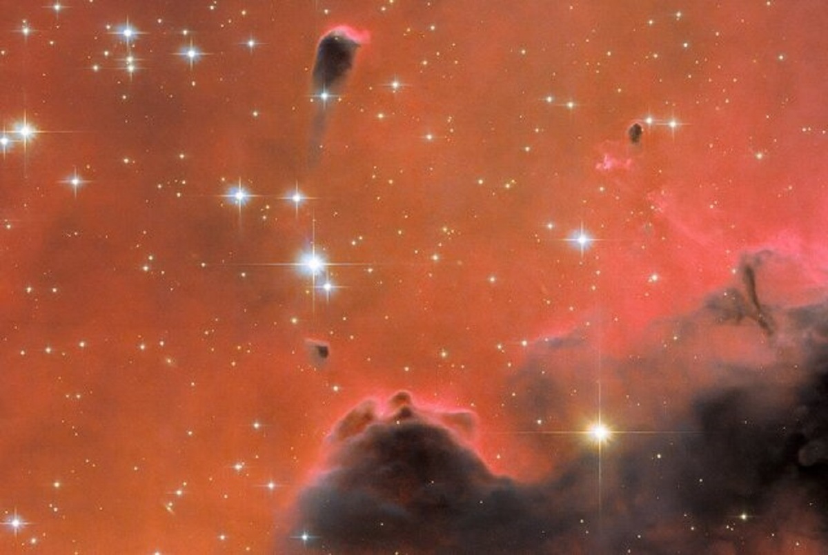 تصویر جذاب تلسکوپ فضایی هابل از سحابی روح
