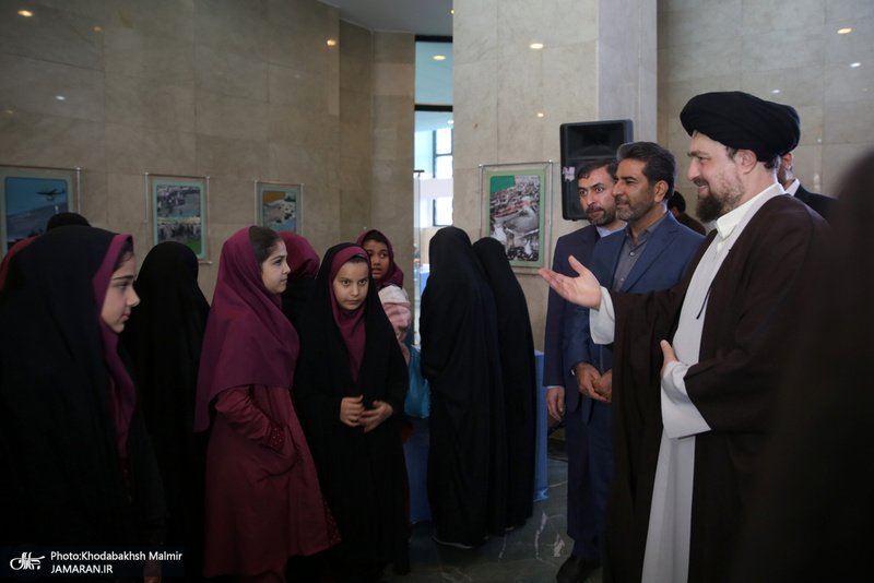 افتتاح کانون فرهنگی تربیتی دانش آموزی امام خمینی(س) و مرکز قرآن عترت آستان مقدس امام خمینی(س) -  سید حسن خمینی