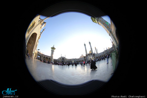 حال و هوای حرم مطهر حضرت معصومه(س) در ایام نوروز 