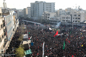 حضور میلیون ها تهرانی در تشییع پیکر مطهر سردار قاسم سلیمانی - 2