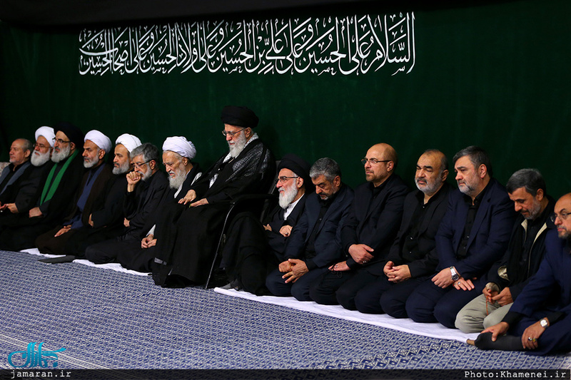 پنجمین شب عزاداری ایام محرم در حسینیه امام خمینی
