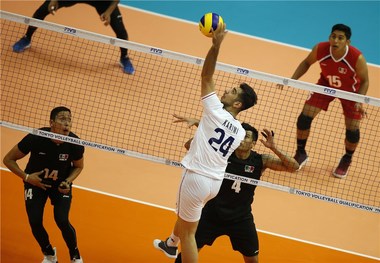 آمار بازی تیم های ملی والیبال ایران و مکزیک