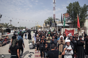 پیاده روی زائران اربعین(نجف به کربلا)-2