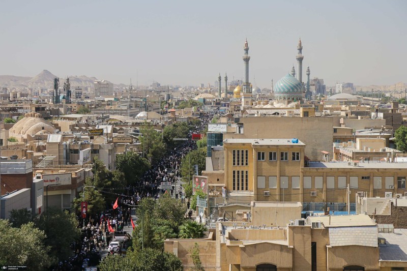 مراسم تشییع آیت الله العظمی شبیری زنجانی -۱