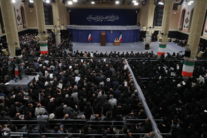 مراسم بزرگداشت شهدای جنگ تحمیلی اخیر با حضور و سخنرانی رهبر معظم انقلاب