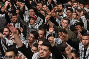 عزاداری هیئت‌های دانشجویی به مناسبت اربعین در حسینیه امام خمینی