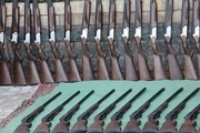 کشف 30 قبضه اسلحه شکاری در خلخال