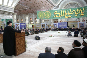 آیین افتتاحیه مرکز فعالیت‌های قرآنی در حرم مطهر حضرت امام خمینی (س)