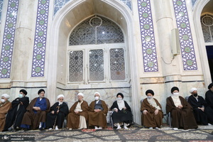 مراسم بزرگداشت آیت الله العظمی صافی گلپایگانی (ره) توسط بیت آیت الله العظمی بروجردی (ره)‎‎