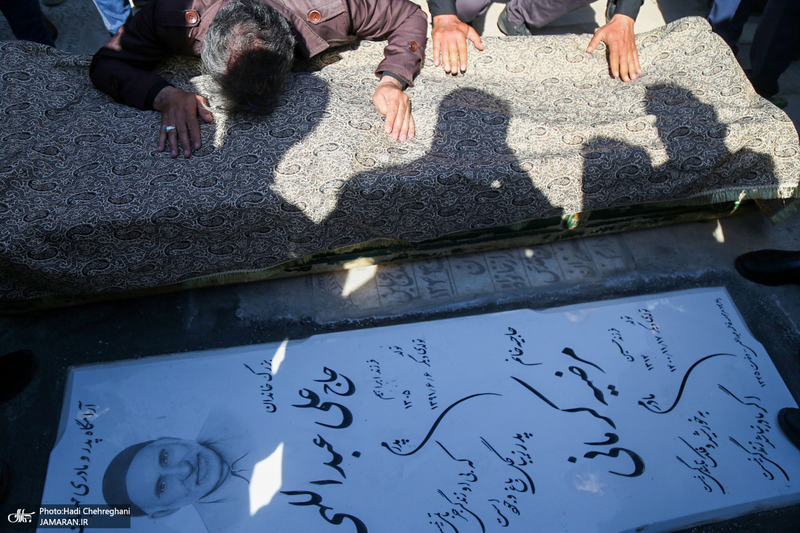 مراسم تشییع حسین عبداللهی، پیشکسوت رسانه ای