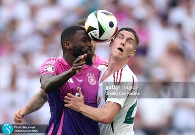 گزارش تصویری بازی آلمان و مجارستان در یورو 2024