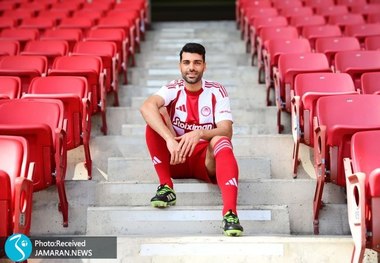 عکس و ویدیو| رونمایی رسمی المپیاکوس از مهدی طارمی