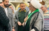 حضور شیخ ابراهیم زکزاکی در حرم مطهر امام خمینی (س) (3)