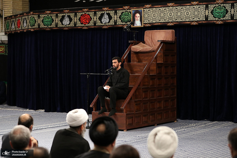 دومین شب مراسم عزاداری حضرت فاطمه‌زهرا (س) در حسینیه امام خمینی