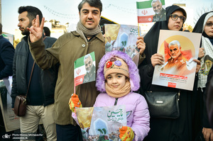 حضور میلیون ها تهرانی در تشییع پیکر مطهر سردار قاسم سلیمانی - 6 